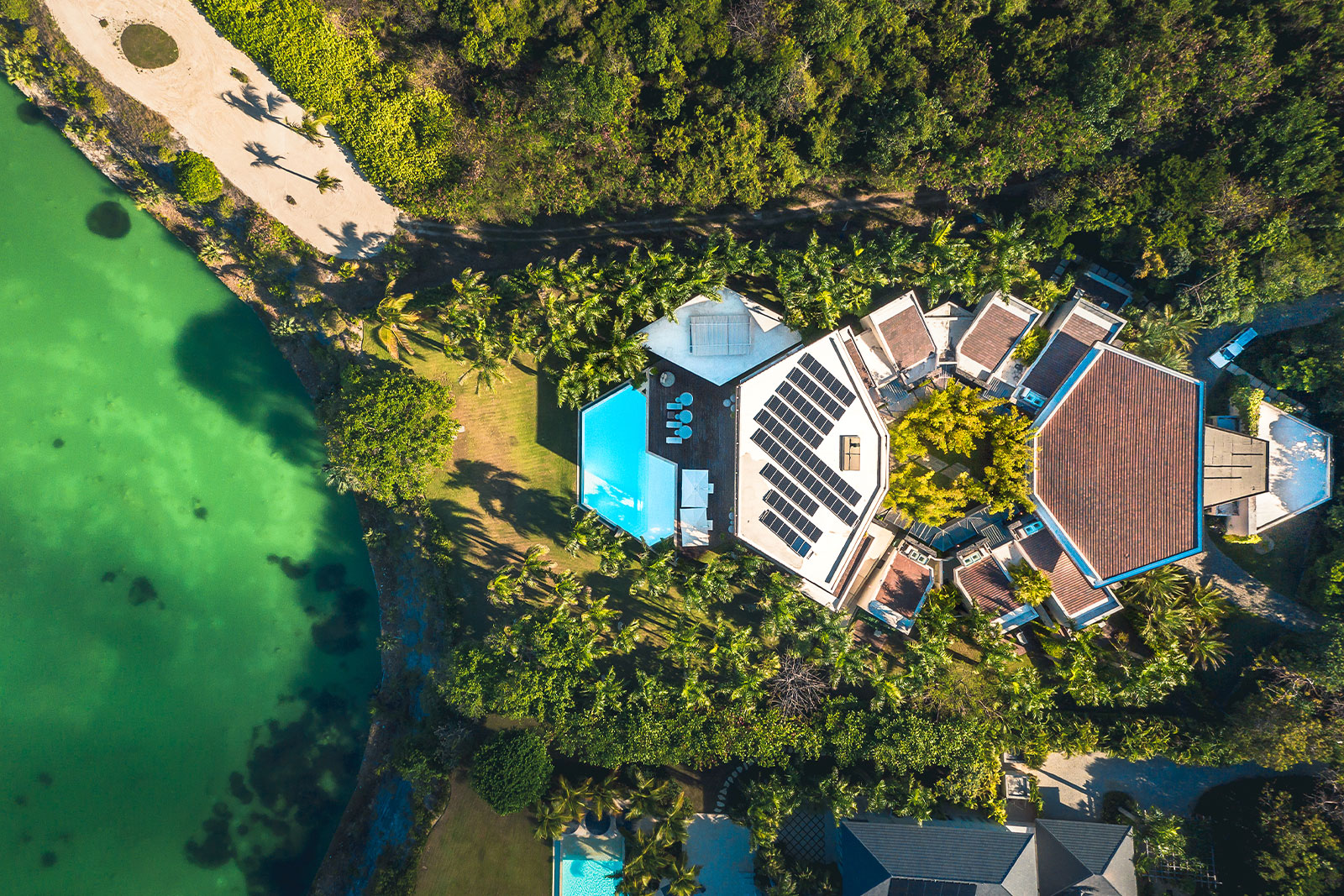Vista aérea Puntacana